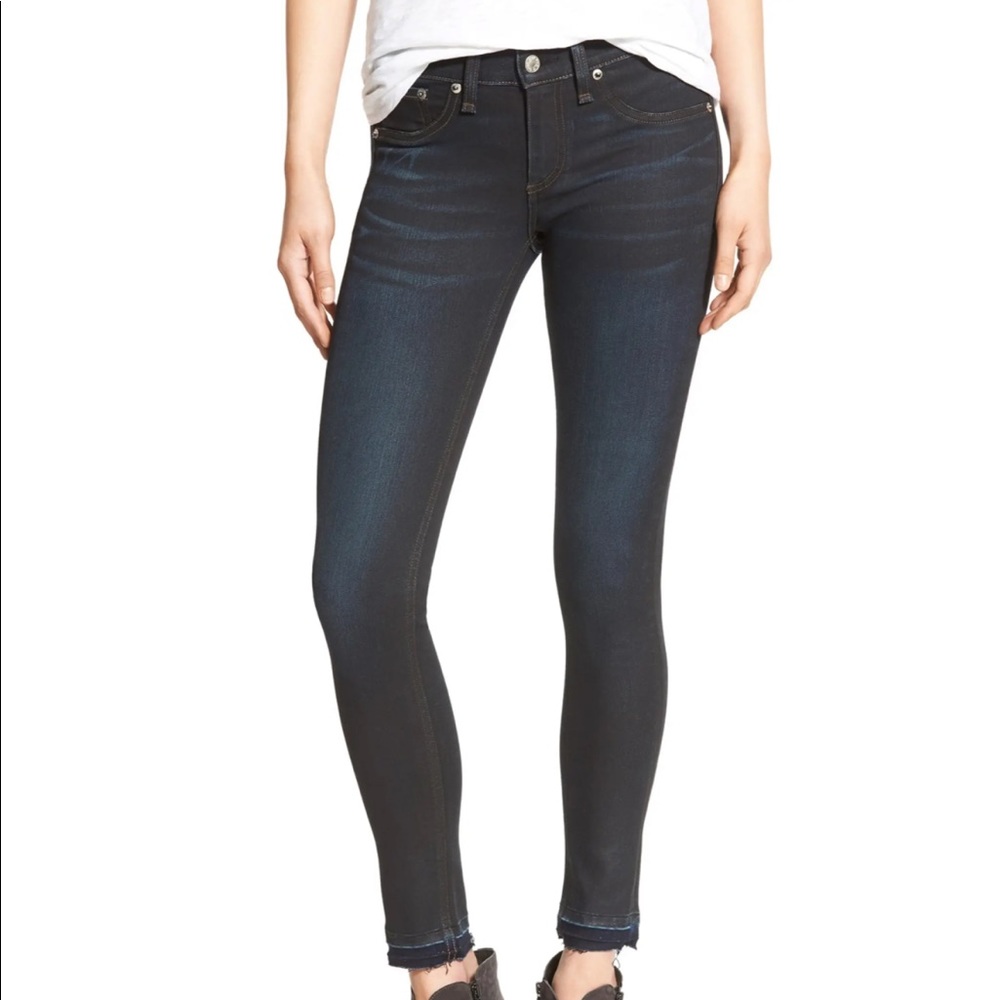 Rag & Bone Dearborn Dark Wash Skinny Jean